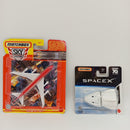 Matchbox Sky Busters Set von 2 – Boeing 747 & SpaceX Dragon, OVP, neu