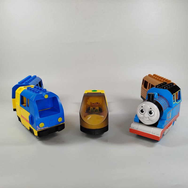 Lego Duplo Eisenbahn Zubehör & Züge - Set mit Schienen und Zügen