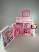 Barbie Puppenhaus mit 5 Puppen & Möbeln