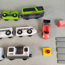 Bundle Holzeisenbahn Schienen & Züge