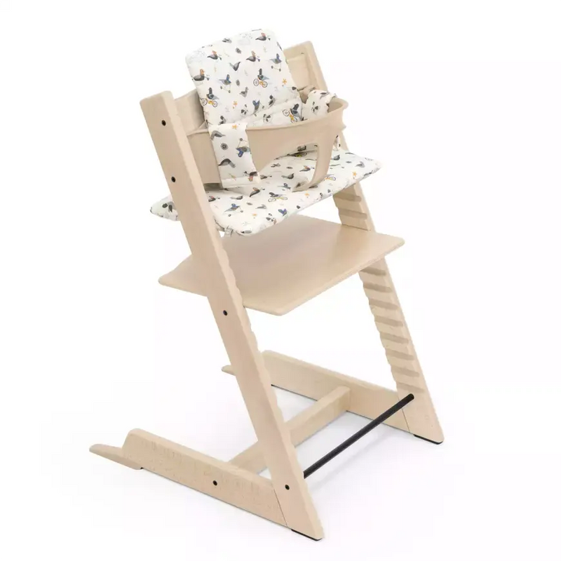 Stokke GmbH Tripp Trapp Classic Kissen Posh Pig Cream Kinderhochstuhlkissen Deko