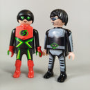 Playmobil Spielfiguren-Set mit Räubern, Helden und Tieren