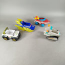 Paw Patrol Bundle Rettung Set von 4 Boote & Trucks