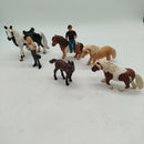 Schleich Bundle Pferde & Reiter Set von 7 Figuren