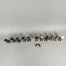Playmobil Bundle Polizei & Feuerwehr Set von 11 Figuren