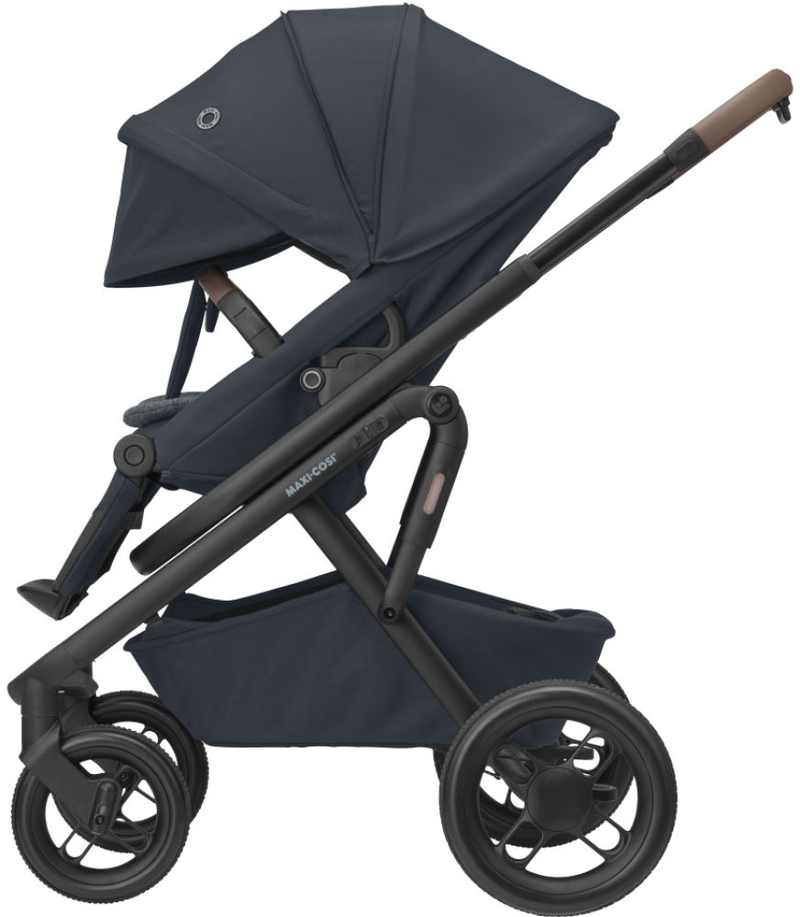 Maxi Cosi LILA XP+ PLUS combi stroller carrycot Essential Graphite stroller