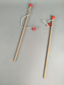 Holzspielzeug Set vintage - Abakus & Mertens Angelspiel, OVP