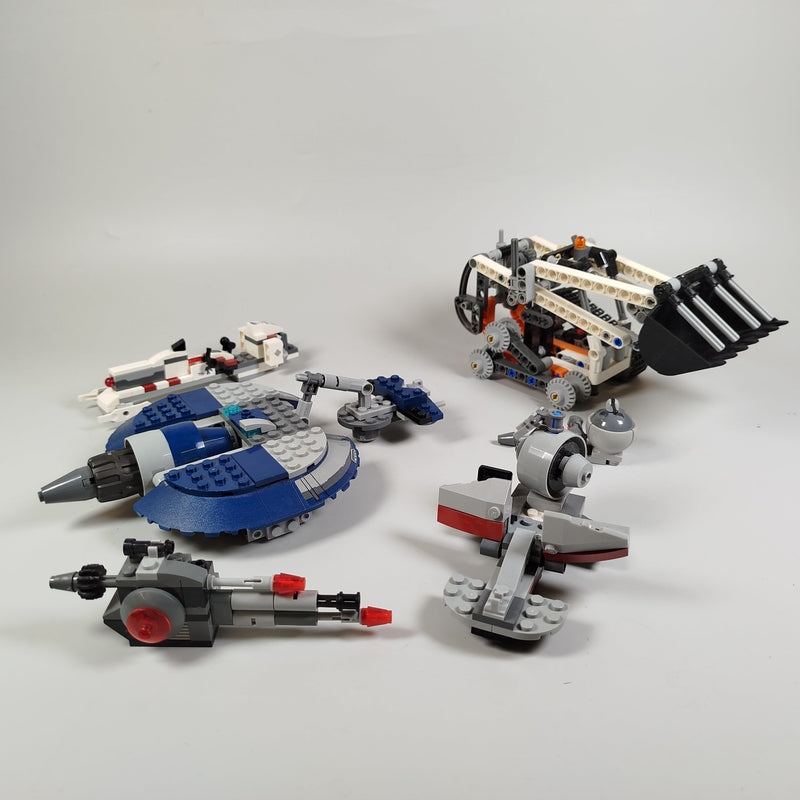 Lego Star Wars Konvolut - Fahrzeuge und Einzelteile