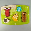 Haba & Hape Bundle Holzpuzzle Tiere Set von 3