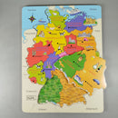 EverEarth Bundle Holzpuzzle & Stoffwürfel Lernspielzeug