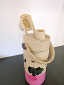 Strohhalmfreier Deckel für die The Cotton Cloud Edelstahlflaschen