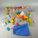 HABA Holz Fädelspiel Lernspielzeug aus Holz