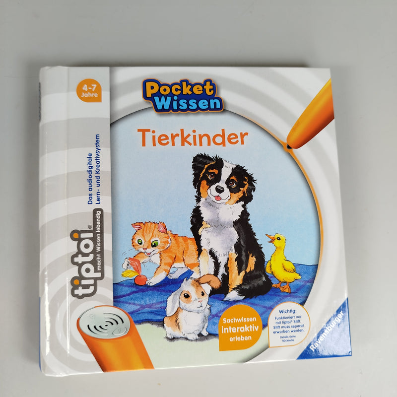 Ravensburger Tiptoi Bücher-Set - Pocket Wissen Tierkinder und viele