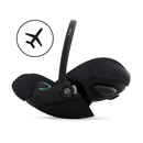 Cybex Cloud G I Size Moon Black Plus Babyschale Kinderautositz Babywanne Auto B-Ware