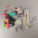 Mattel Bundle Barbie 3x Skipper Modepuppen Pferd Hund Zubehör