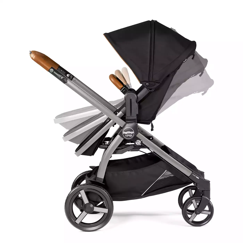 Peg-Pérego Ypsi Combo Ebony stroller buggy travel buggy black