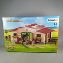 Schleich FARM WORLD Pferdestall 42195, gebraucht, ab 3 4 5 Jahre | ✅ geprüft 