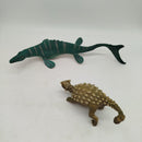 Schleich Bundle Dinosaurier Set von 2 Plesiosaurus & Ankylosaurus