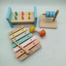 Oh My Baby Bundle Set von 4 Holzspielzeug Xylophon & Steckspiel