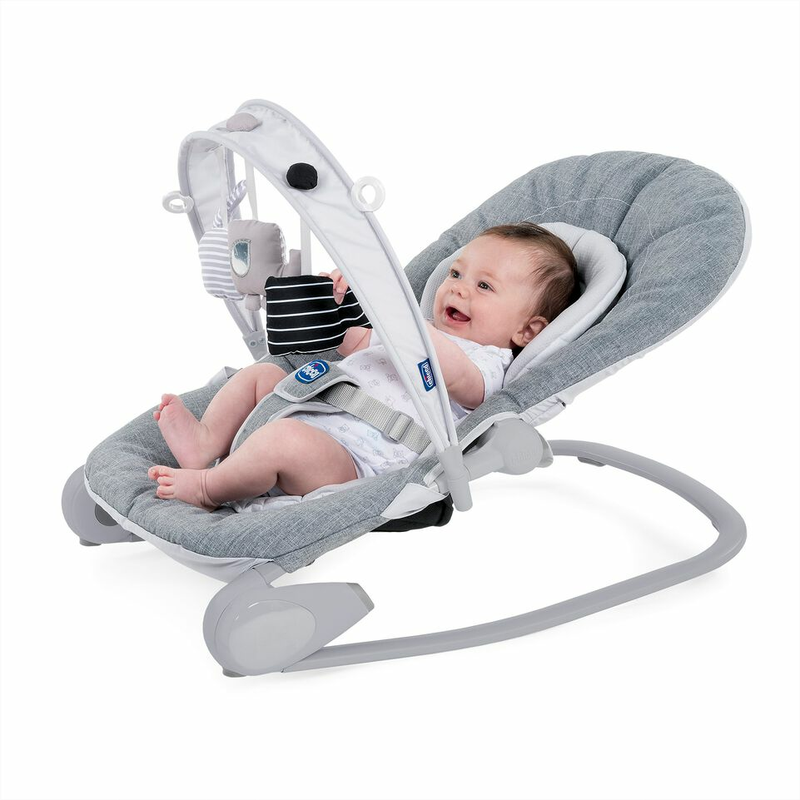 Chicco Wippe Hooplà Titanium Babywippe Babyschaukel Schaukel Baby B-Ware - 8058664125050