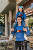CHIO MI SWEATSHIRT ADULTS Unisex LOVE Royal Blue