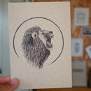 Hannibelle Postkarte aus Graspapier DIN A6