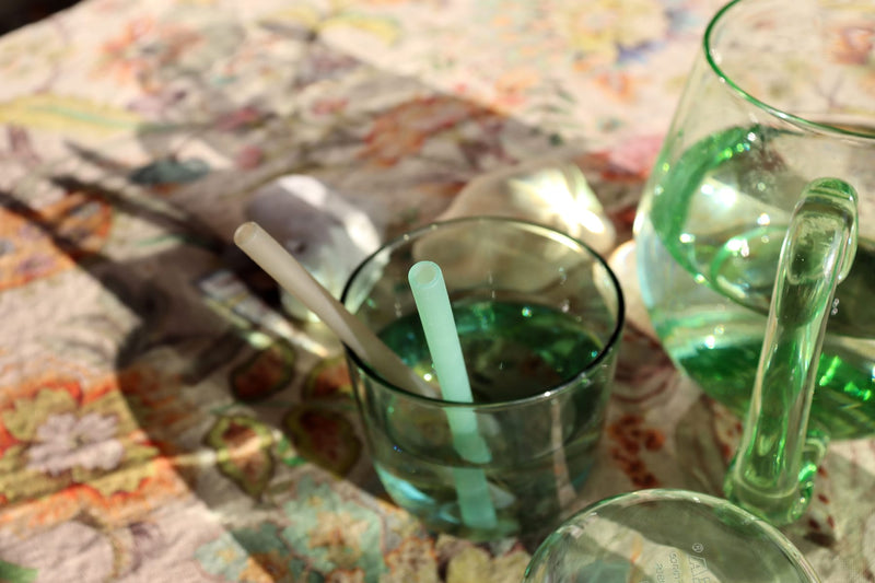 BY LILLE VILDE – STROHHALMSET "BOTANICAL" (6ER-SET)