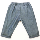 kronjuwel Babyhose 74/80 blau 100% Baumwolle Upcycling