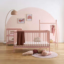 CuddleCo Nola 3-teiliges Kinderzimmer Möbelset Rosa