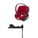 B-Ware Cybex Babyschale Autositz Kindersitz Aton B2 I Size Dynamic Red Base One