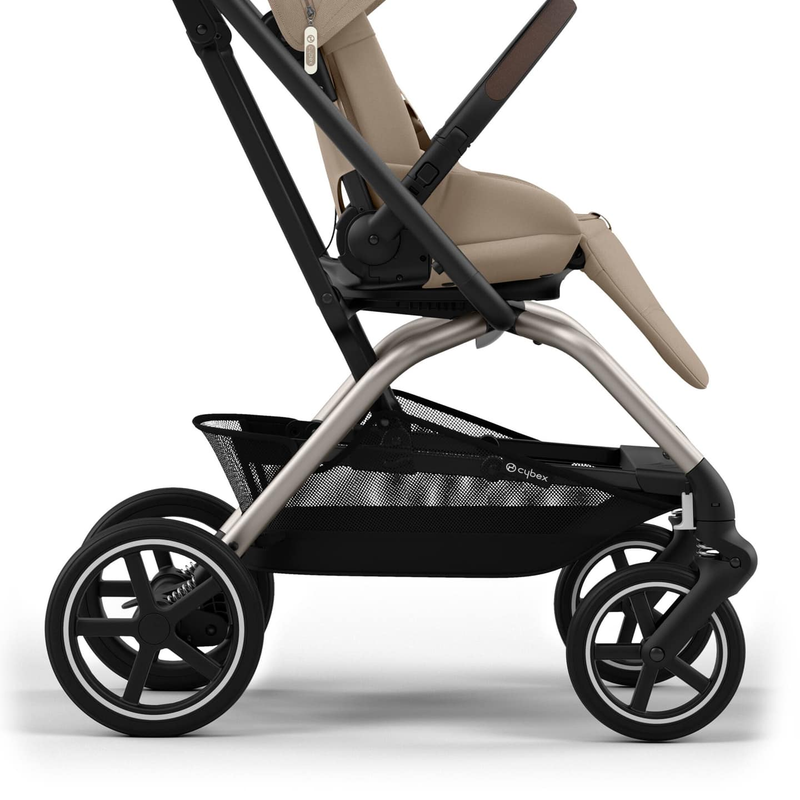 B-Ware Cybex Kinderwagen Buggy Eezy S Twist Plus 2 Almond Beige 360 Grad Reisebuggy