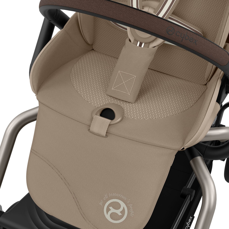 B-Ware Cybex Kinderwagen Buggy Eezy S Twist Plus 2 Almond Beige 360 Grad Reisebuggy
