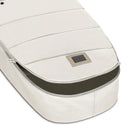 B-Ware Cybex Platinum Fußsack Schlafsack Kinderwagen Off White Teddyfleece Universal