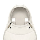 B-Ware Cybex Platinum Fußsack Schlafsack Kinderwagen Off White Teddyfleece Universal