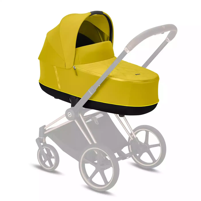 Cybex Platinum Priam Babywanne Aufsatz Kinderwagen Lux Carry Cot Musta
