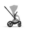 B-Ware Cybex Kinderwagen Buggy Rahmen Priam Gestell Matt Black Einkaufskorb Faltbar