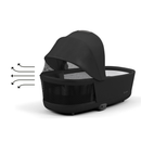 B-Ware Cybex Platinum Priam Wanne Lux Sepia Black Babywanne Für Luxuskinderwagen Kinder