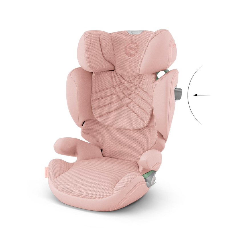 Cybex Platinum Solution T I Fix Kindersitz Kinderautositz Sitz Peach Pink Plus B-Ware