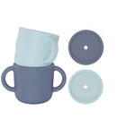 BY LILLE VILDE – HENKELTASSE MIT DECKEL "DUSK & SKY" (2ER-SET)