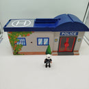 Playmobil Polizeistation mit Figur – Gebäude & Zubehör, gut