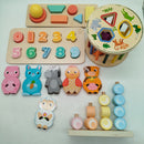 Oh My Baby Bundle Holz 4er Set Puzzle & Motorik