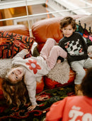 Daily Seven Knitted Sweater Flower Gr. 116