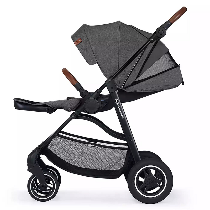 Kinderkraft All Road Kinderwagen Buggy Reisebuggy Kinderbuggy Baby dunkelgrau