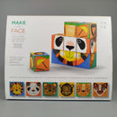 Crocodile Creek Bauklotz-Set Tiergesichter Tiere