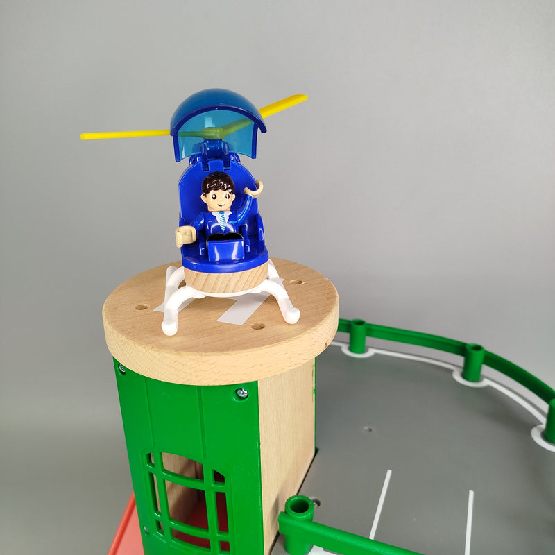 Bundle BRIO x1 Holz-Spielgarage Set