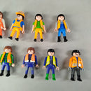 Playmobil Bundle Bahn 10x Figuren, gebraucht, ab 3 4 5 Jahre | ✅ geprüft 