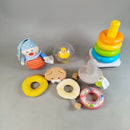 Haba & Fisher-Price Bundle Rassel & Stapelturm