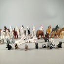 Playmobil Bundle Tiere Set von 49 Figuren & Mensch