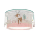 B-Ware Dalber Kinder Deckenleuchte Deckenlampe Loving Deer Rehmotiv Kinderzimmer Lampe
