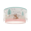 B-Ware Dalber Kinder Deckenleuchte Deckenlampe Loving Deer Rehmotiv Kinderzimmer Lampe
